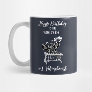 Depressed Butterfly Vibraphone Player Playing Vibraphone Music Mug